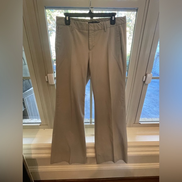 Gap Khaki Trouser Pant, Stretch Fit, Size 6 Regular - Picture 1 of 4